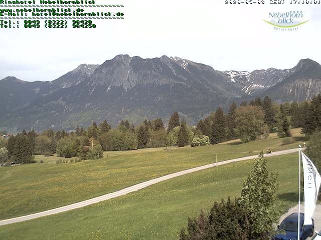 Archiv Foto Webcam Nebelhornblick