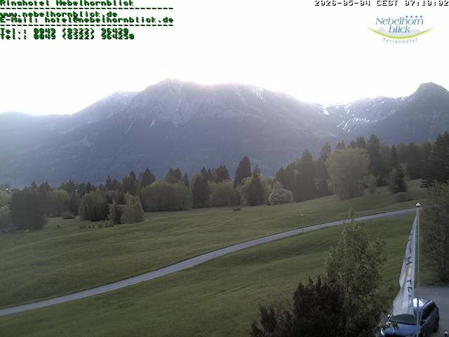 Archiv Foto Webcam Nebelhornblick