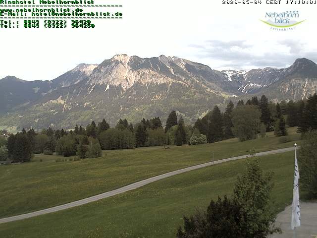 Archiv Foto Webcam Nebelhornblick