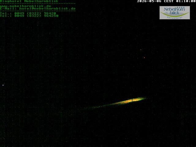 Archiv Foto Webcam Nebelhornblick