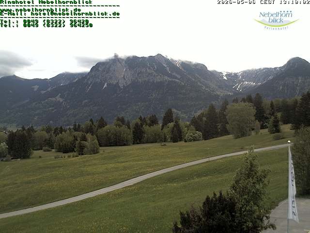 Archiv Foto Webcam Nebelhornblick