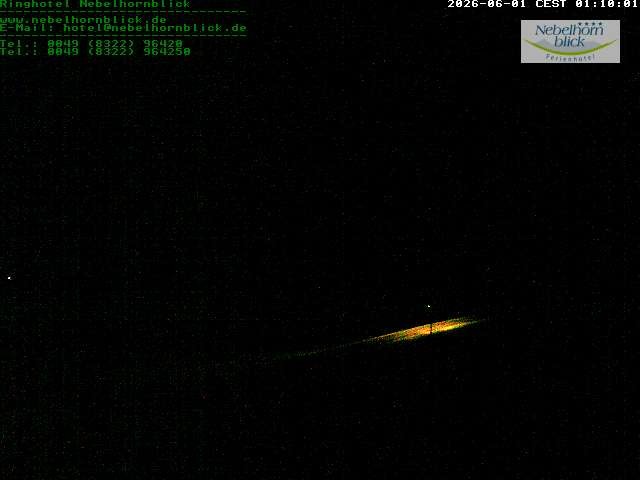 Archived image Webcam Hotel Nebelhornblick