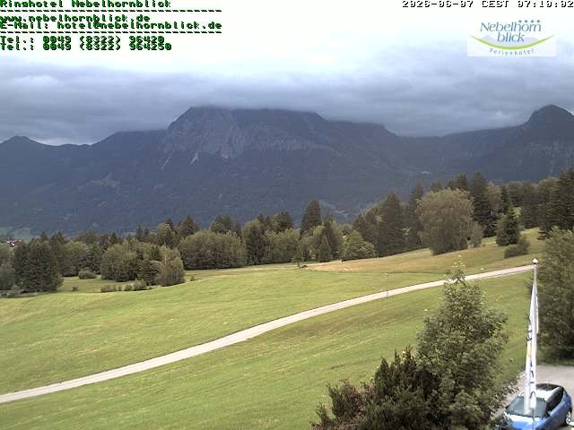 Archiv Foto Webcam Nebelhornblick