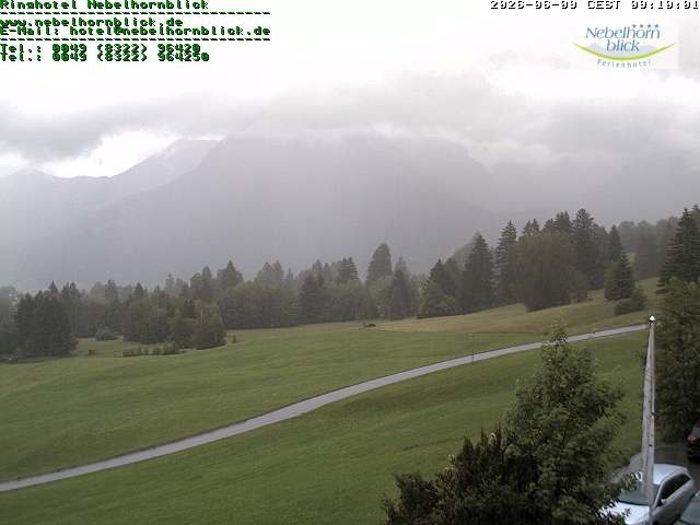 Archiv Foto Webcam Nebelhornblick
