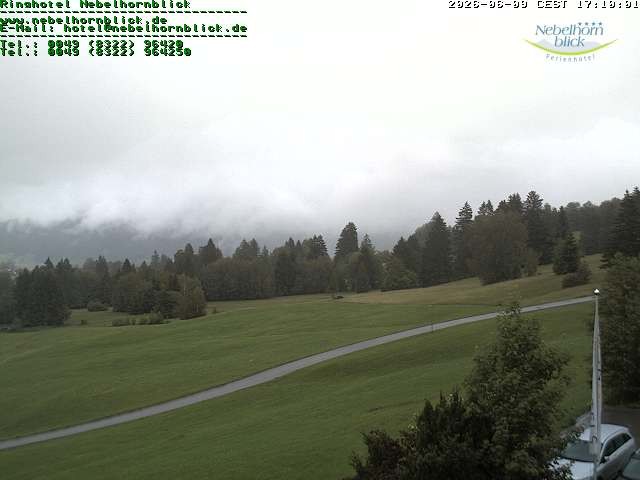 Archiv Foto Webcam Nebelhornblick
