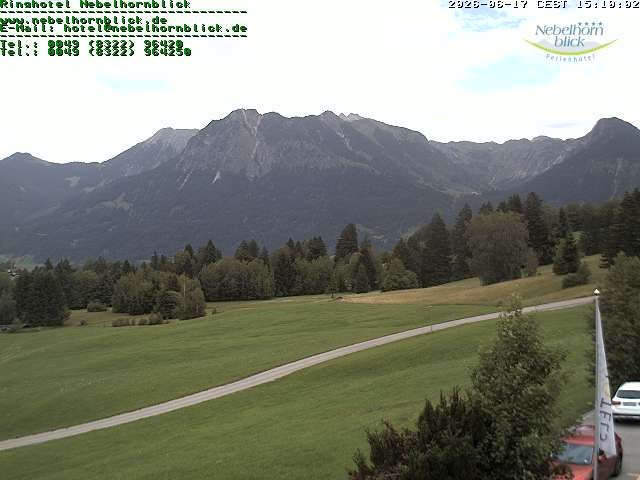 Archiv Foto Webcam Nebelhornblick