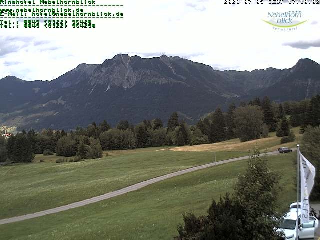 Archiv Foto Webcam Nebelhornblick