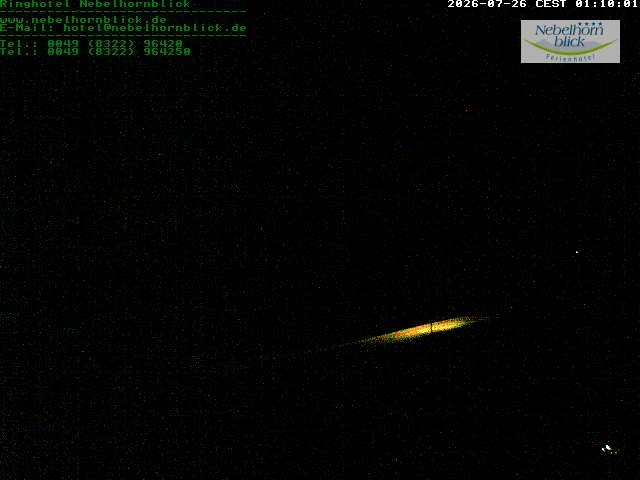 Archiv Foto Webcam Nebelhornblick