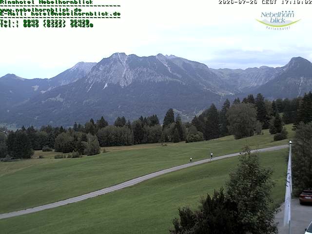 Archiv Foto Webcam Nebelhornblick