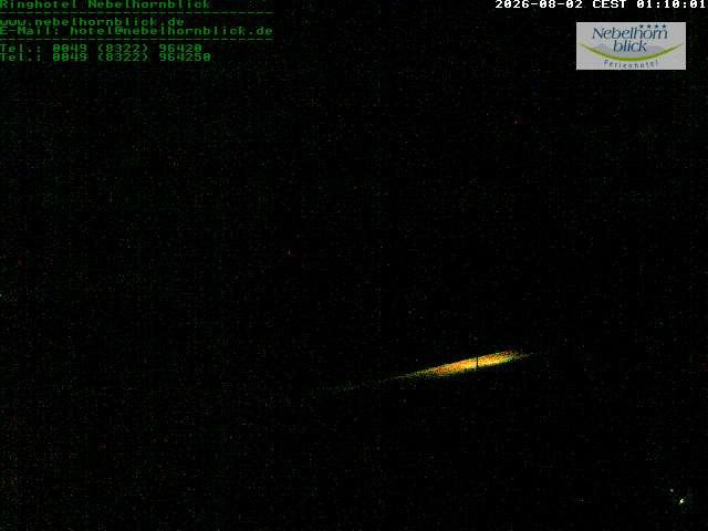 Archiv Foto Webcam Nebelhornblick