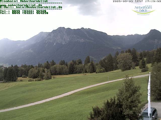 Archiv Foto Webcam Nebelhornblick