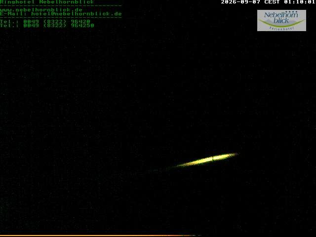 Archiv Foto Webcam Nebelhornblick