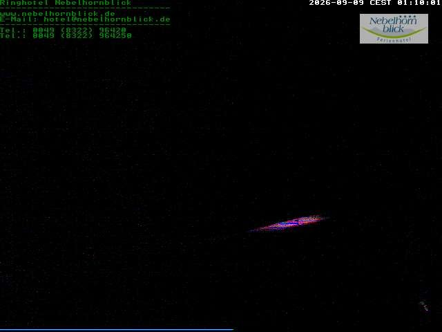 Archiv Foto Webcam Nebelhornblick