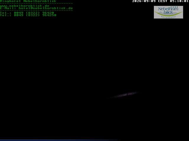 Archiv Foto Webcam Nebelhornblick