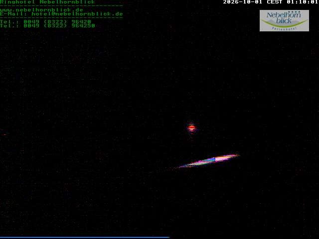 Archiv Foto Webcam Nebelhornblick