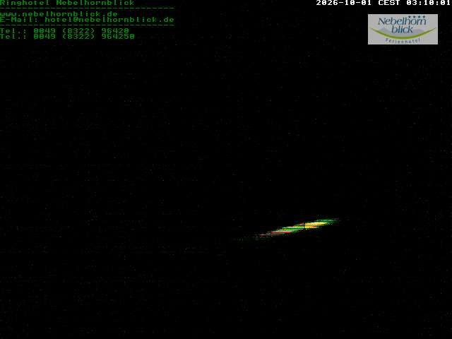 Archiv Foto Webcam Nebelhornblick