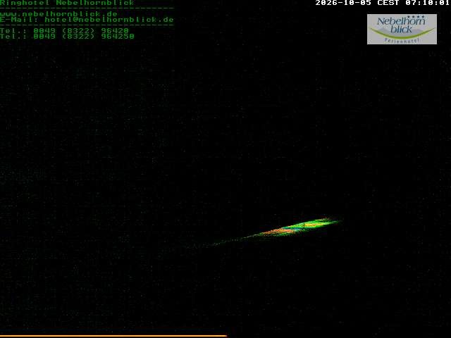 Archiv Foto Webcam Nebelhornblick