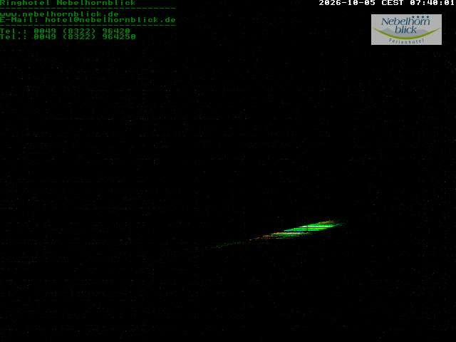 Archiv Foto Webcam Nebelhornblick