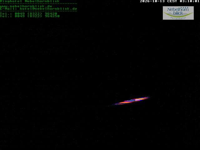 Archiv Foto Webcam Nebelhornblick