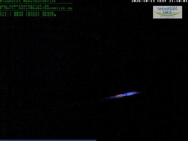 Archiv Foto Webcam Nebelhornblick