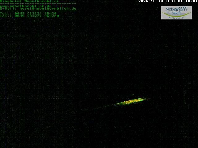 Archiv Foto Webcam Nebelhornblick