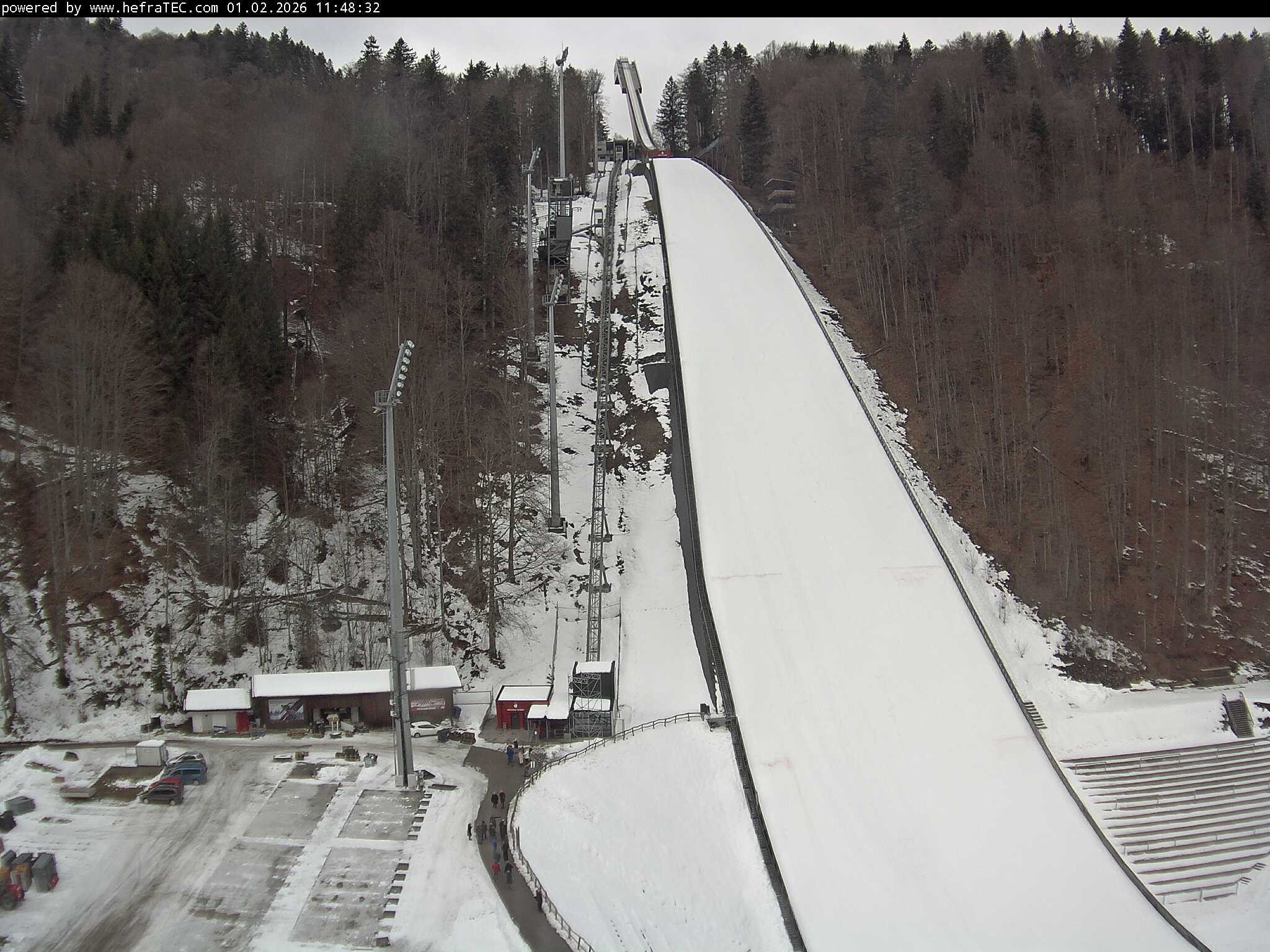 Archiv Foto Webcam Heini-Klopfer-Skiflugschanze