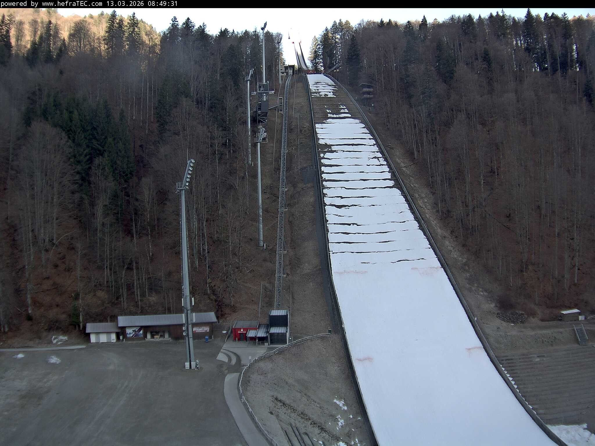 Archiv Foto Webcam Heini-Klopfer-Skiflugschanze
