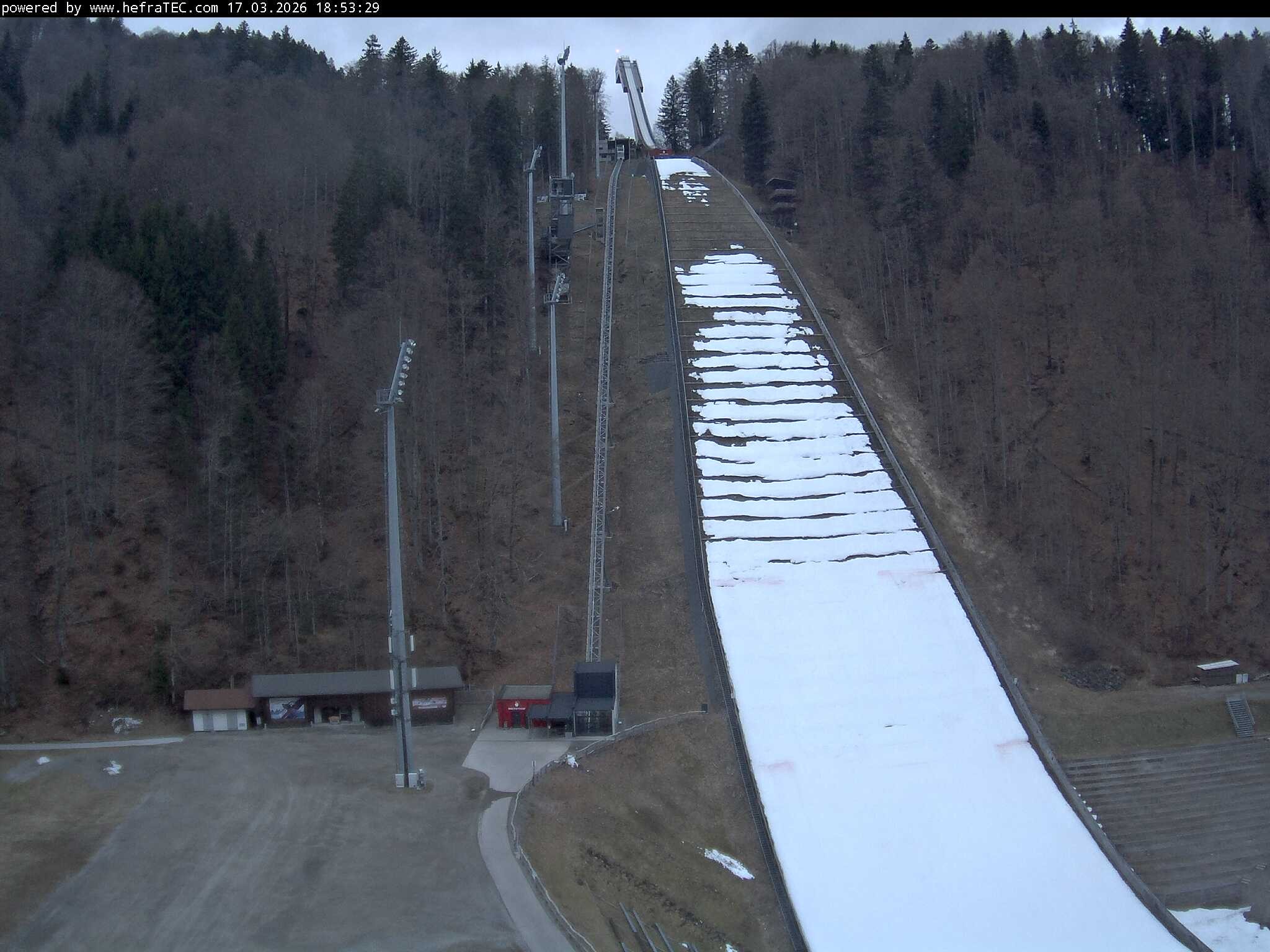 Archiv Foto Webcam Heini-Klopfer-Skiflugschanze