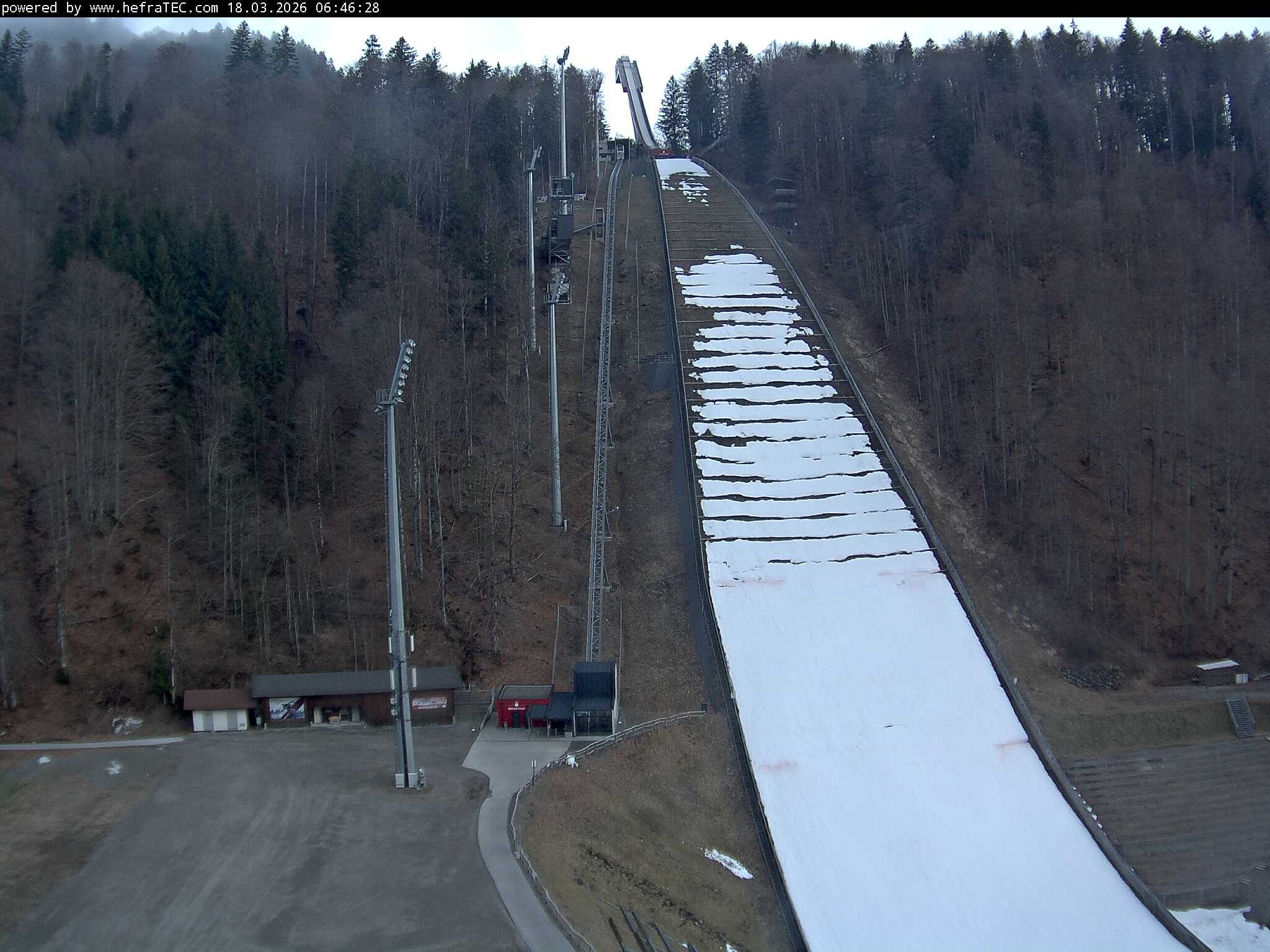 Archiv Foto Webcam Heini-Klopfer-Skiflugschanze