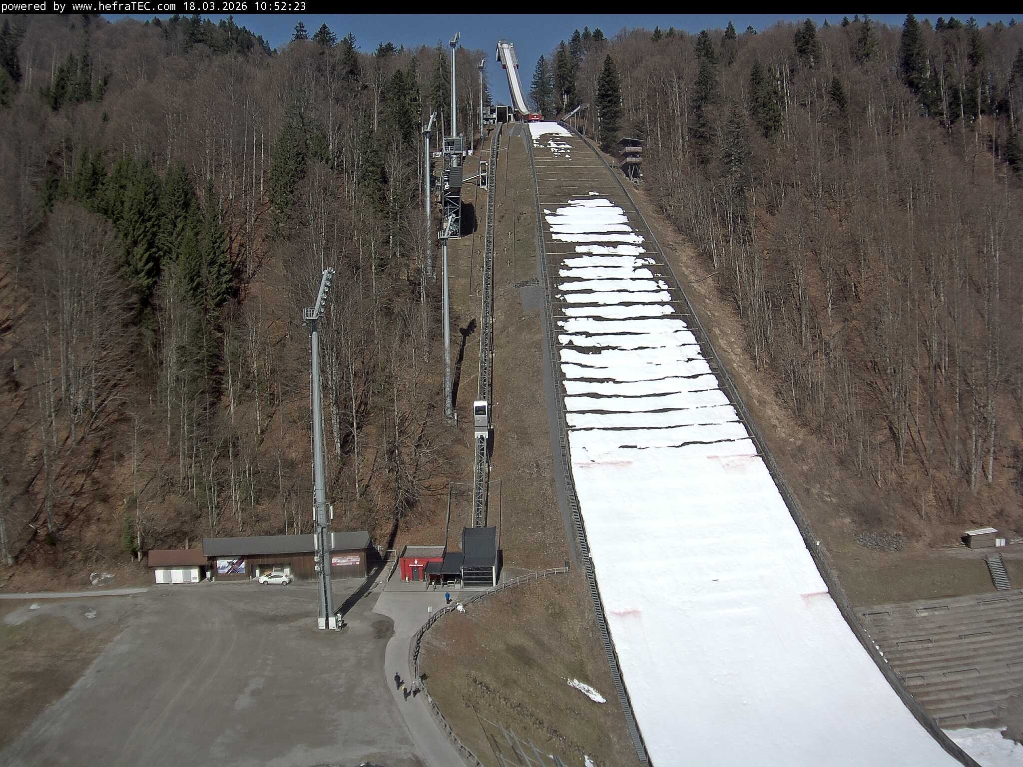 Archiv Foto Webcam Heini-Klopfer-Skiflugschanze