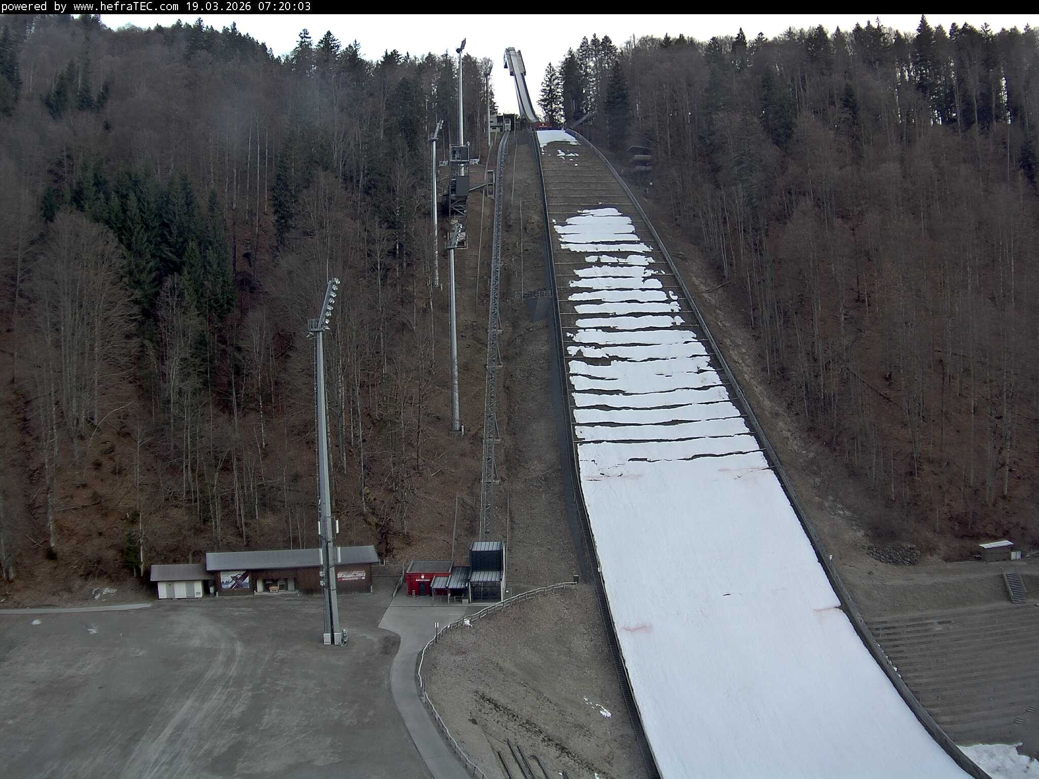 Archiv Foto Webcam Heini-Klopfer-Skiflugschanze