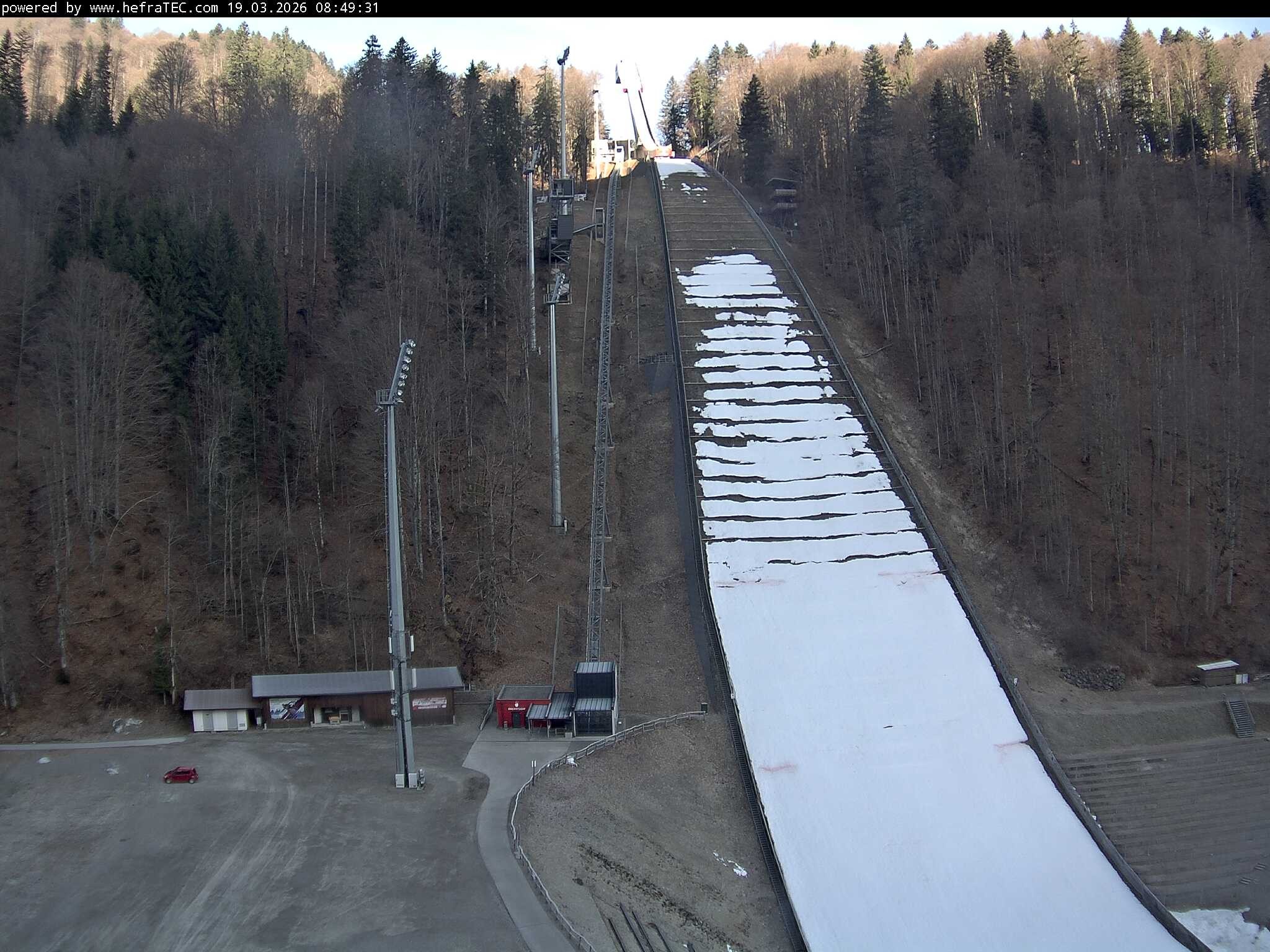 Archiv Foto Webcam Heini-Klopfer-Skiflugschanze