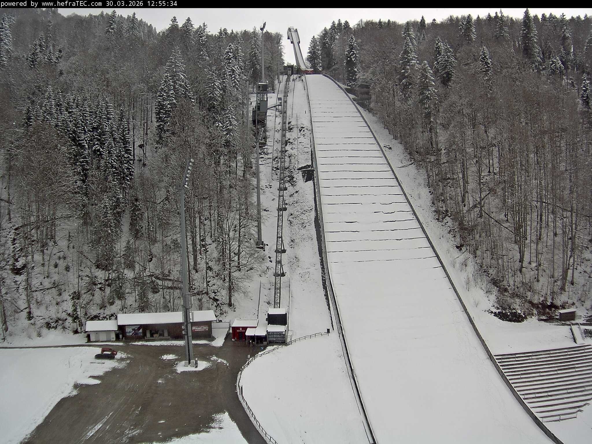 Archiv Foto Webcam Heini-Klopfer-Skiflugschanze