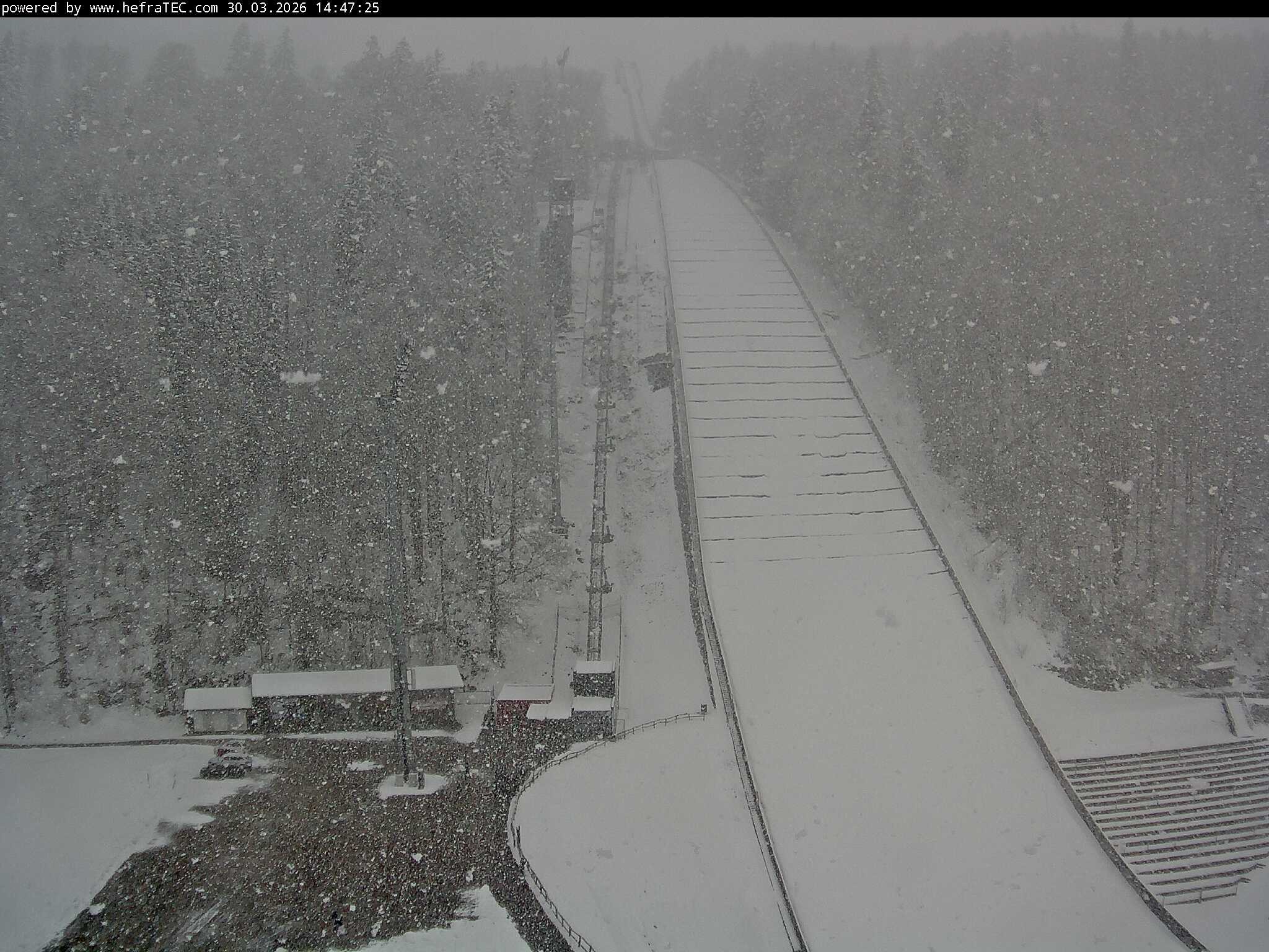 Archiv Foto Webcam Heini-Klopfer-Skiflugschanze