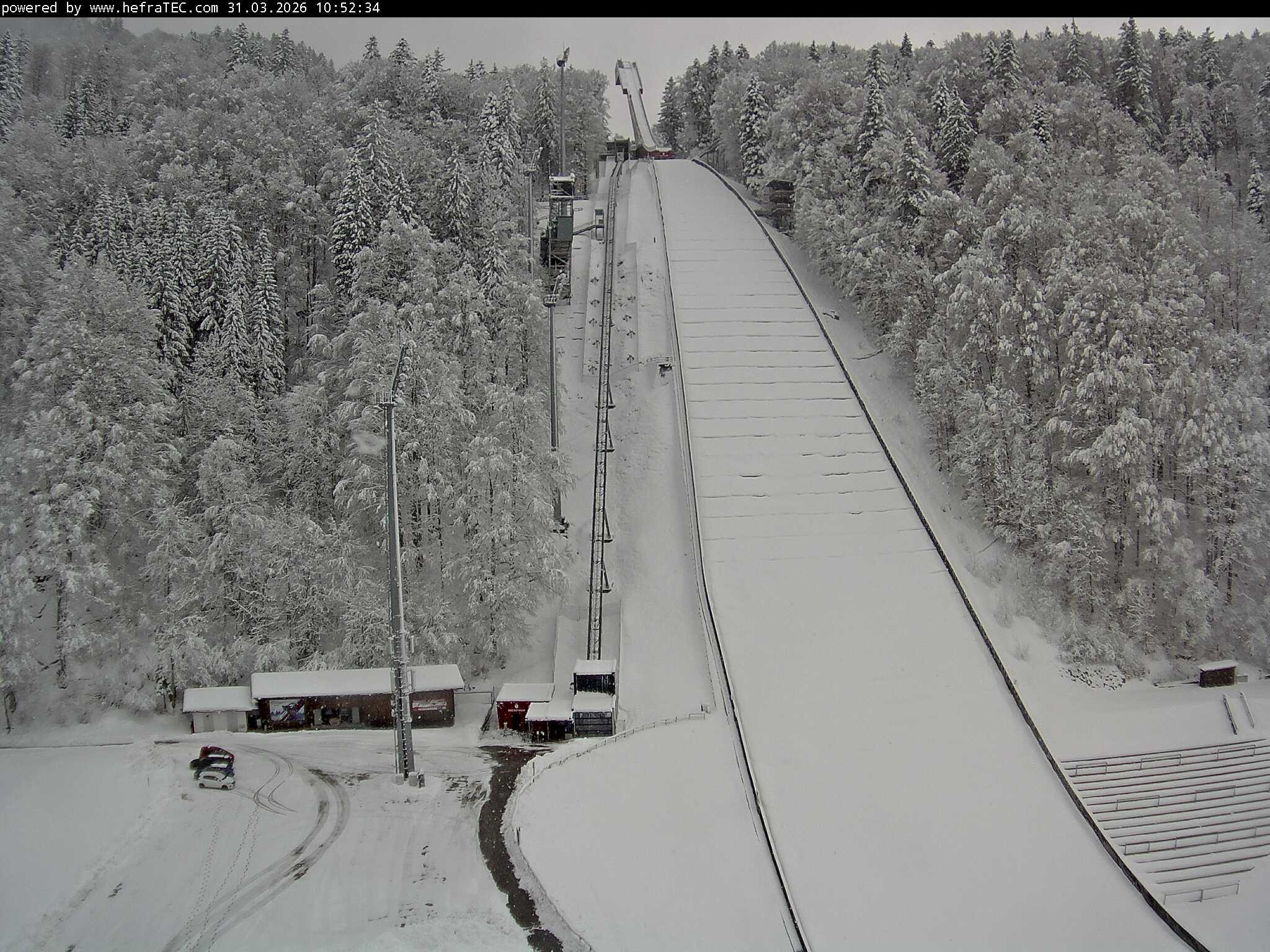 Archiv Foto Webcam Heini-Klopfer-Skiflugschanze