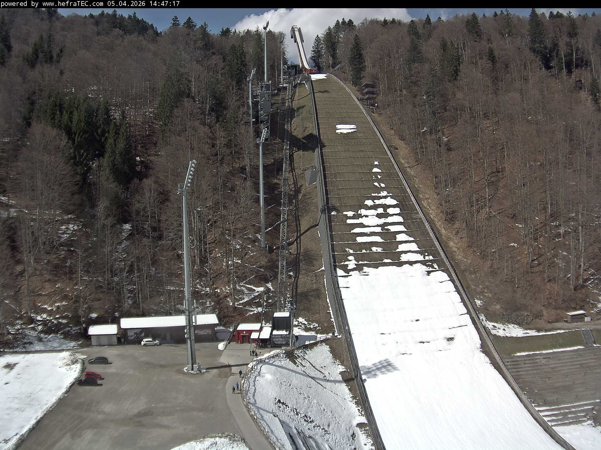 Archiv Foto Webcam Heini-Klopfer-Skiflugschanze