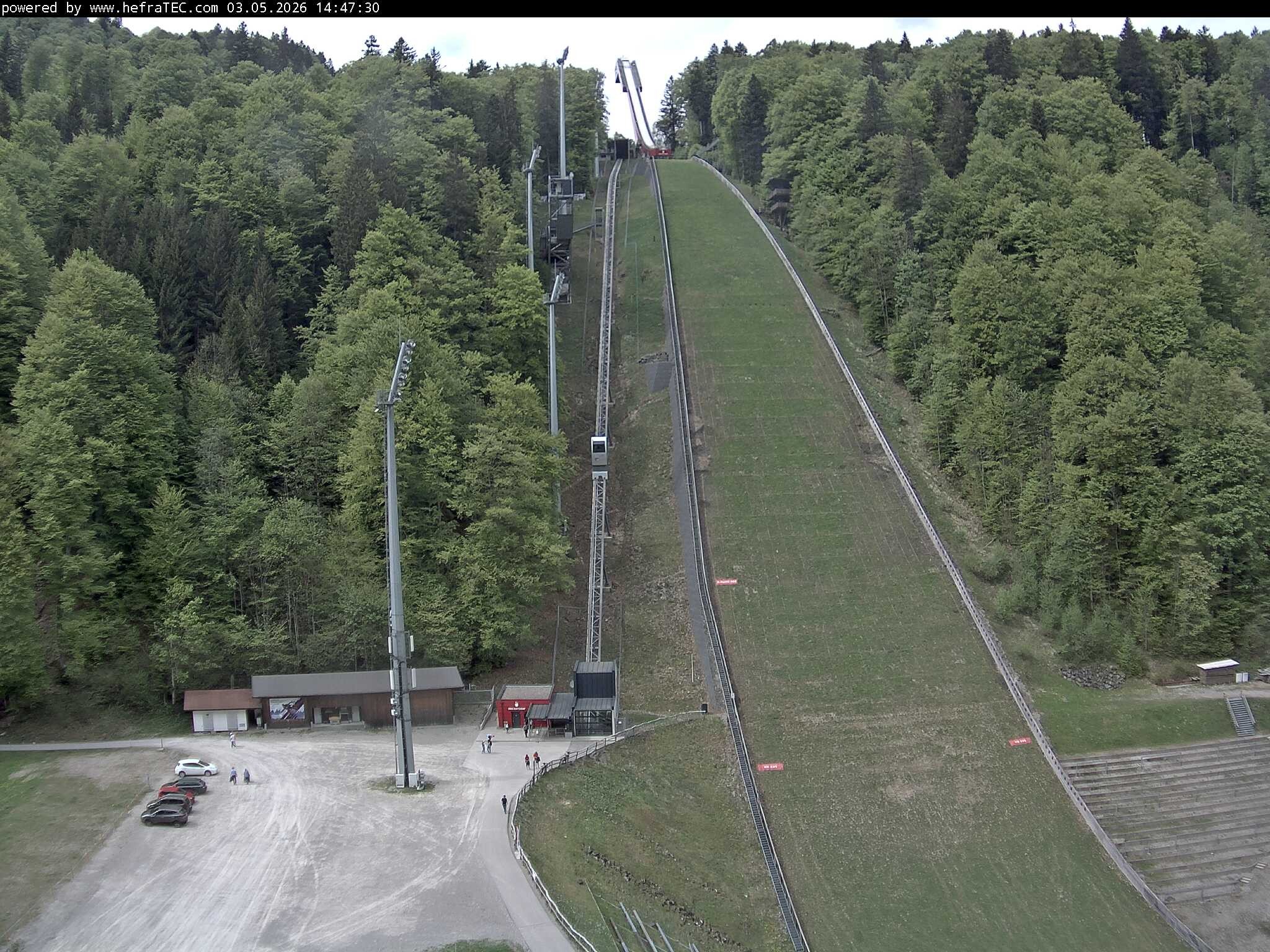 Archiv Foto Webcam Heini-Klopfer-Skiflugschanze