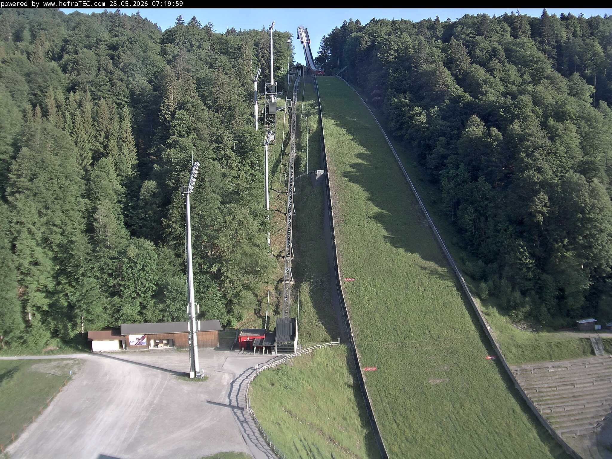 Archiv Foto Webcam Heini-Klopfer-Skiflugschanze
