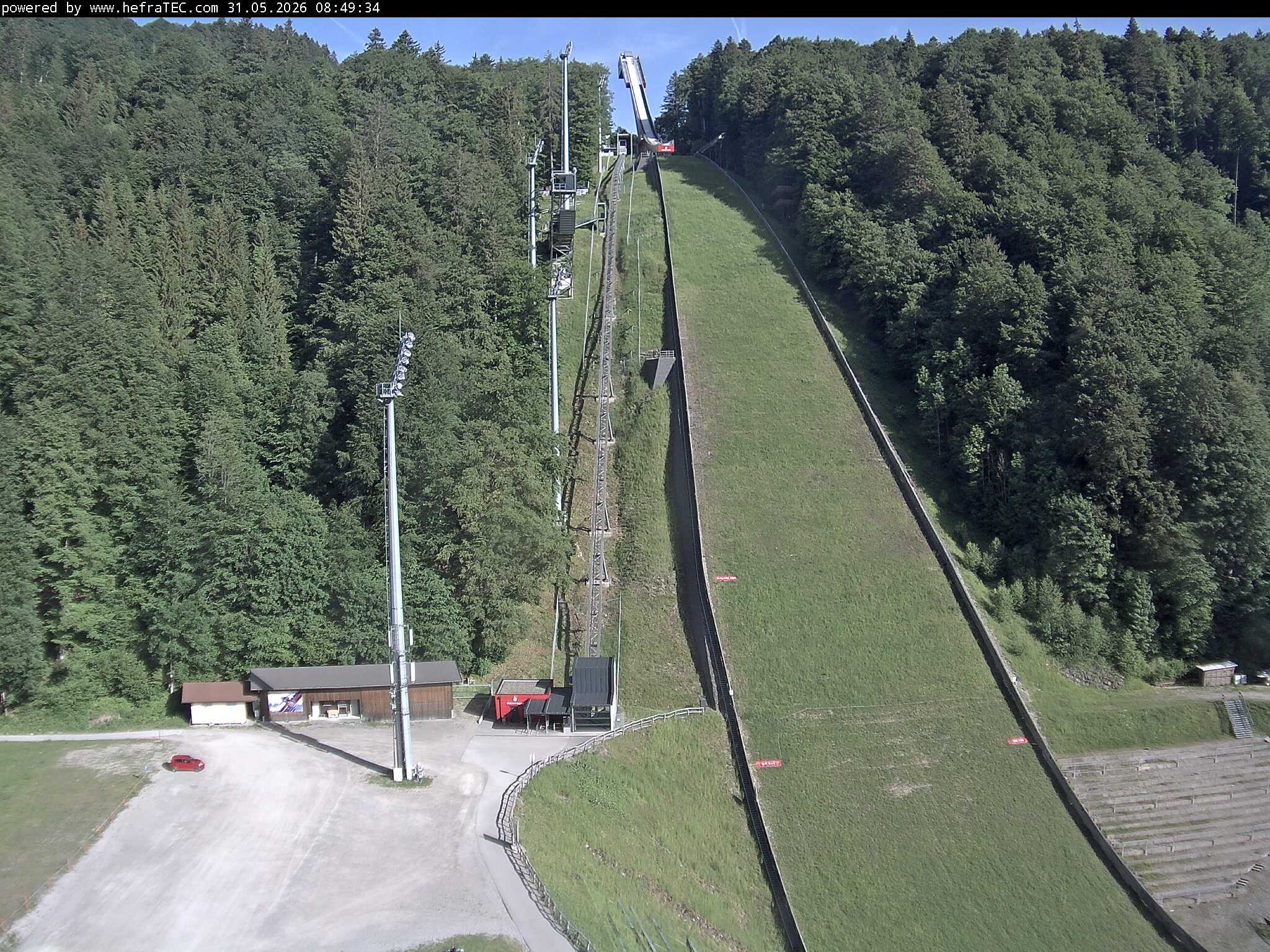 Archiv Foto Webcam Heini-Klopfer-Skiflugschanze