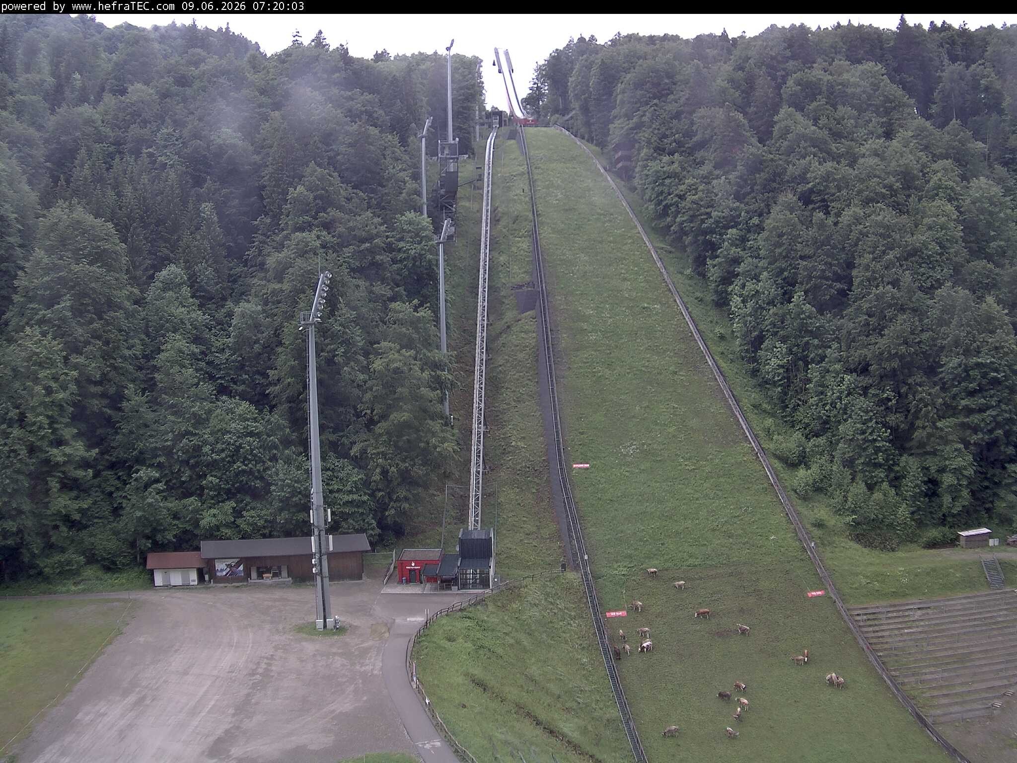 Archiv Foto Webcam Heini-Klopfer-Skiflugschanze