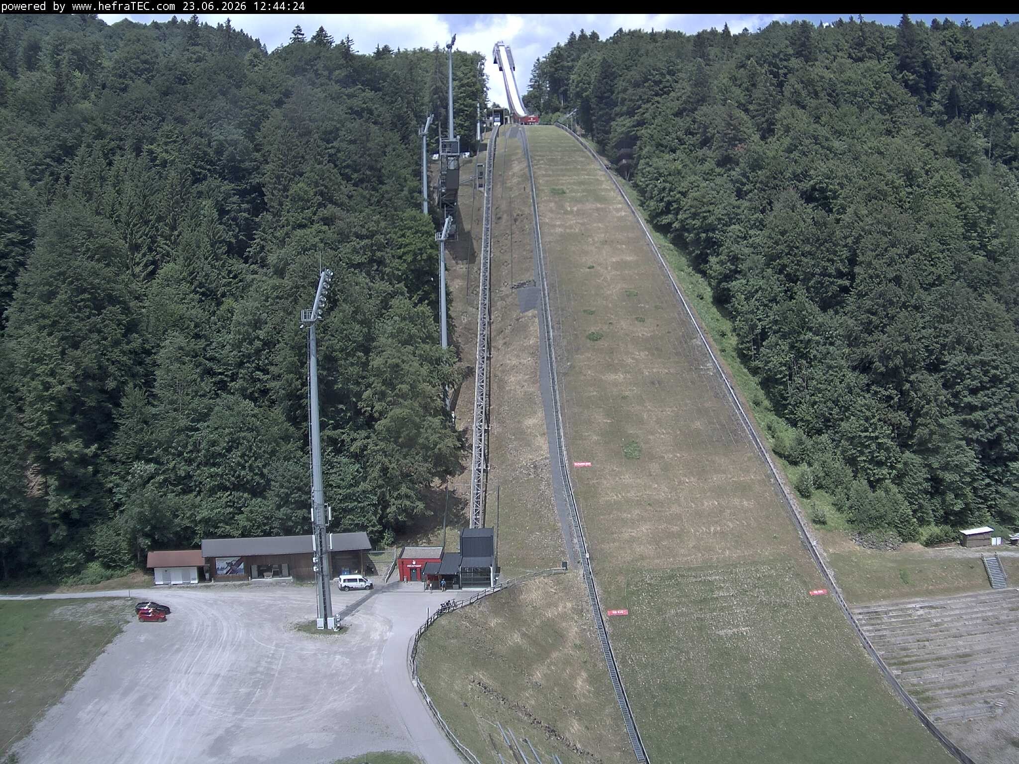 Archiv Foto Webcam Heini-Klopfer-Skiflugschanze