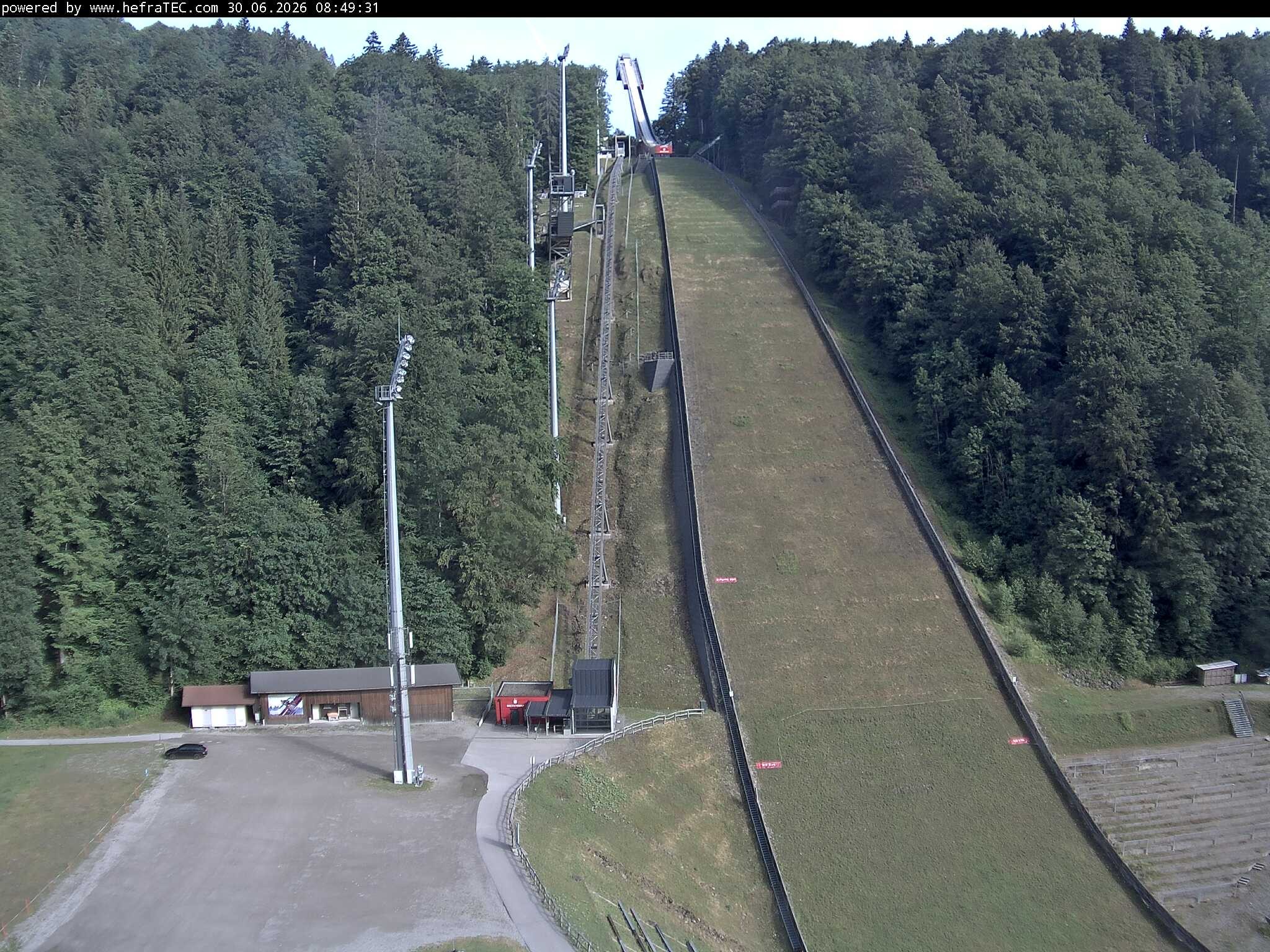 Archiv Foto Webcam Heini-Klopfer-Skiflugschanze