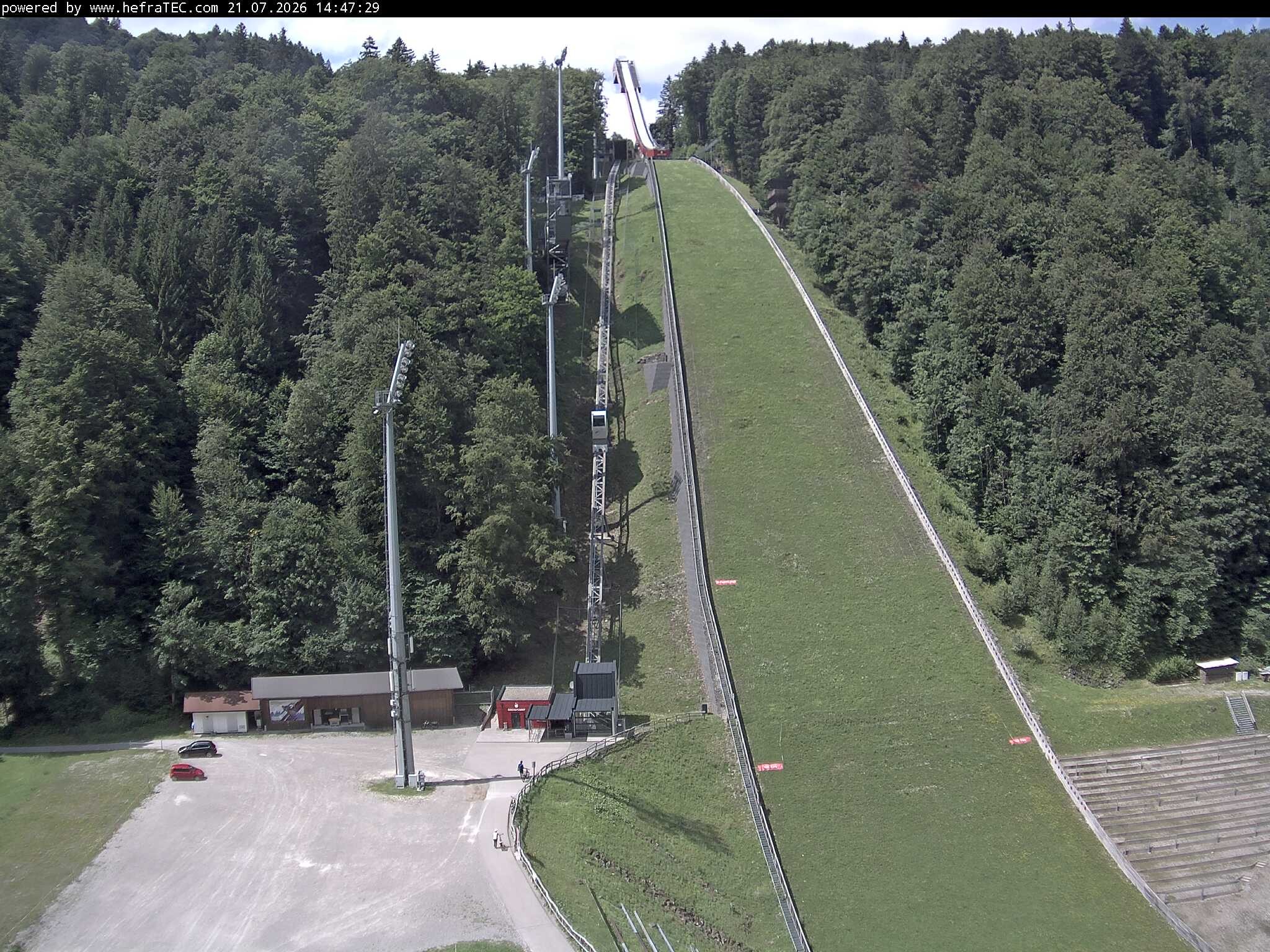 Archiv Foto Webcam Heini-Klopfer-Skiflugschanze