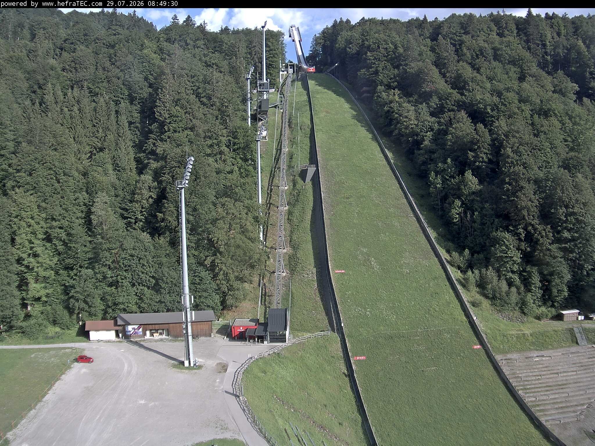 Archiv Foto Webcam Heini-Klopfer-Skiflugschanze