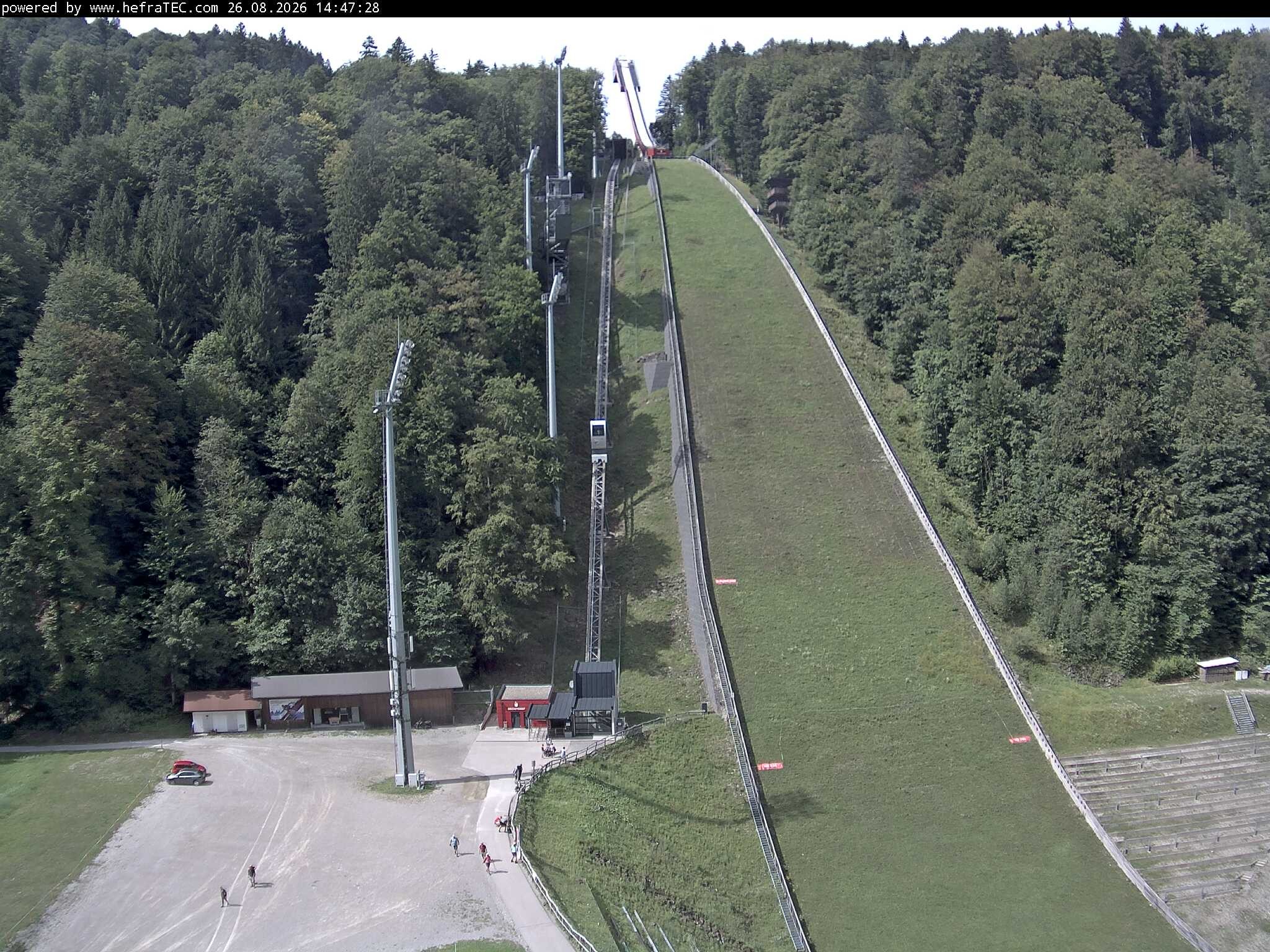 Archiv Foto Webcam Heini-Klopfer-Skiflugschanze