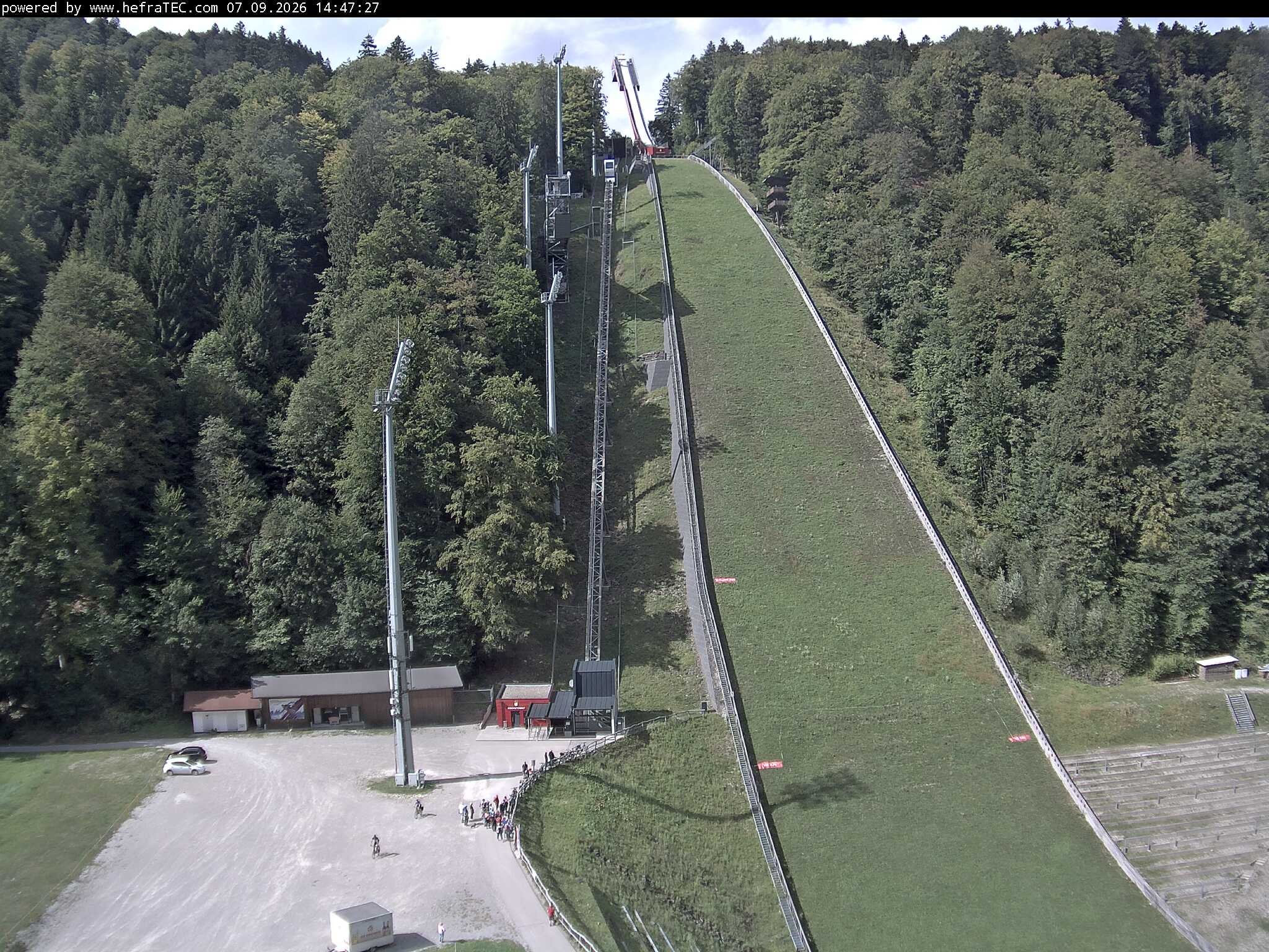Archiv Foto Webcam Heini-Klopfer-Skiflugschanze