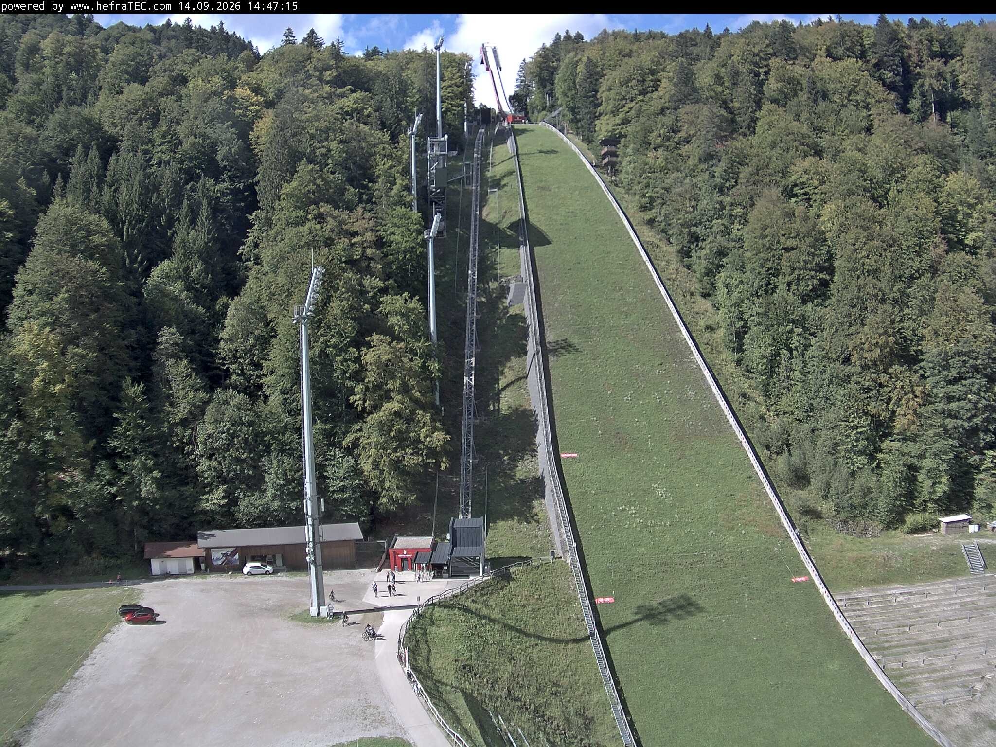 Archiv Foto Webcam Heini-Klopfer-Skiflugschanze