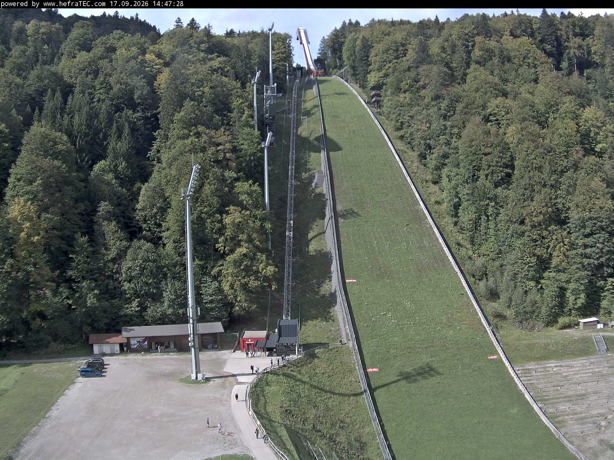 Archiv Foto Webcam Heini-Klopfer-Skiflugschanze