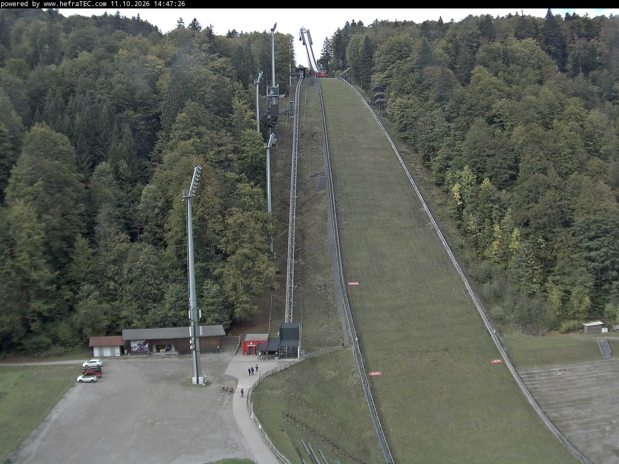 Archiv Foto Webcam Heini-Klopfer-Skiflugschanze