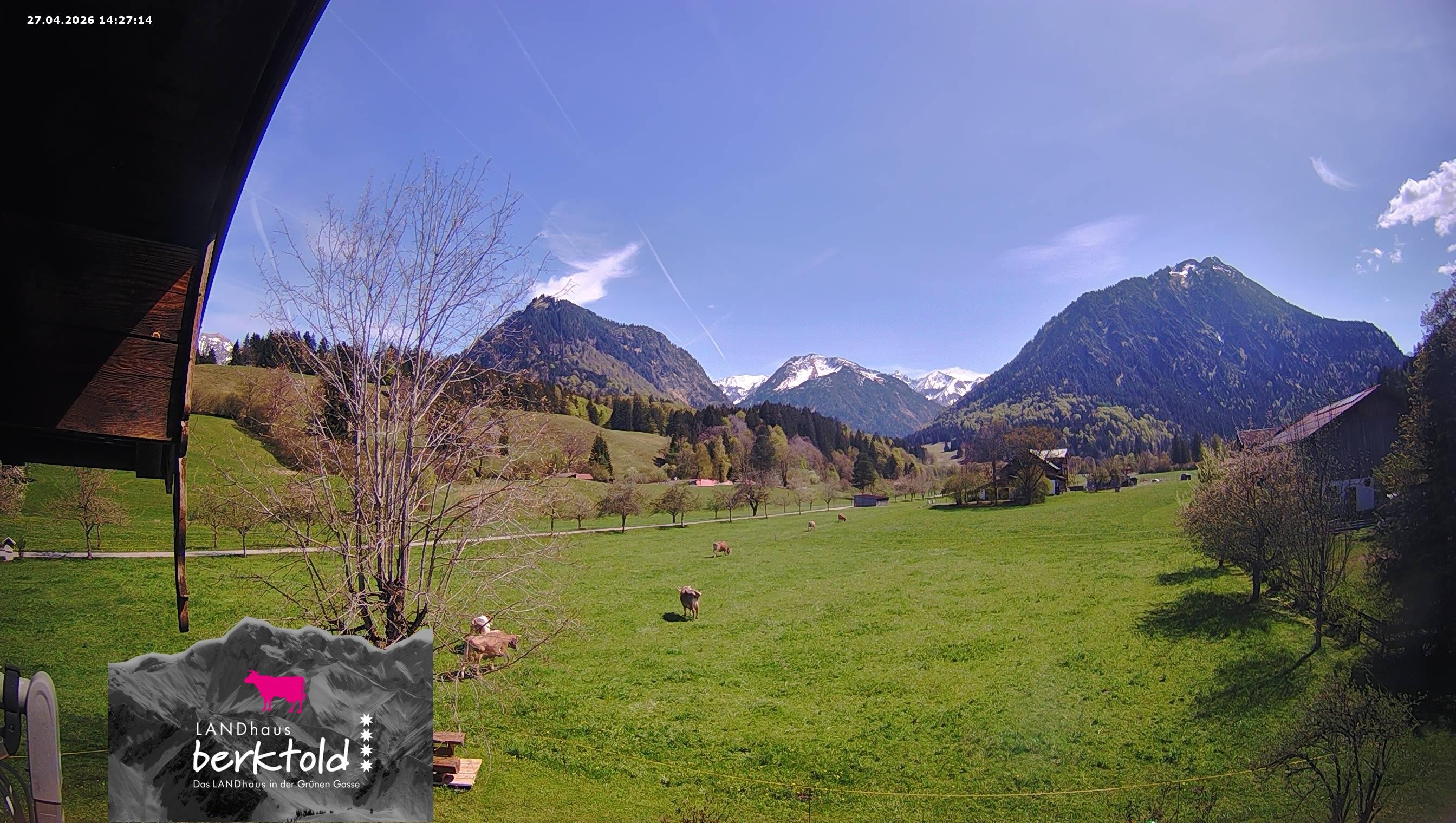 Archived image Webcam South of Oberstdorf